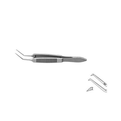 Пинцет для капсулорексиса F-0100 ПТО Медтехника Фото товара Пинцет для капсулорексиса F-0100 ПТО Медтехника