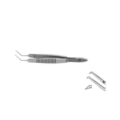 Пинцет для капсулорексиса типа Утрата 108 мм F-0111 ПТО Медтехника Фото товара Пинцет для капсулорексиса типа Утрата 108 мм F-0111 ПТО Медтехника