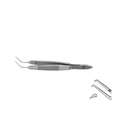 Пинцет для капсулорексиса типа Утрата 108 мм F-0112 ПТО Медтехника Фото товара Пинцет для капсулорексиса типа Утрата 108 мм F-0112 ПТО Медтехника