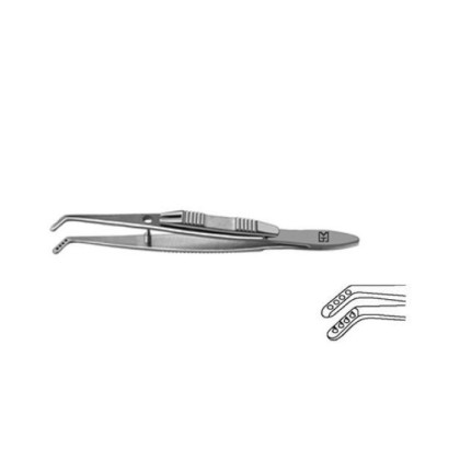 Пинцет для мышц по Джеймсону малый левый F-4150 ПТО Медтехника Фото товара Пинцет для мышц по Джеймсону малый левый F-4150 ПТО Медтехника