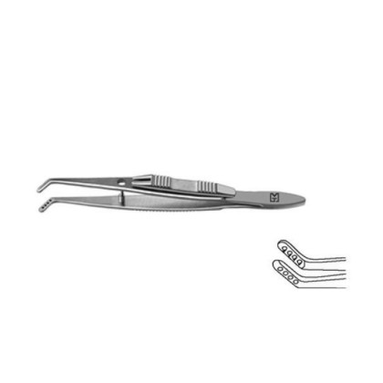 Пинцет для мышц по Джеймсону малый правый F-4151 ПТО Медтехника Фото товара Пинцет для мышц по Джеймсону малый правый F-4151 ПТО Медтехника
