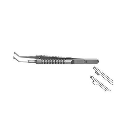 Пинцет для сгибания акриловых и силиконовых линз по Стейнерту F-7140 Фото товара Пинцет для сгибания акриловых и силиконовых линз по Стейнерту F-7140