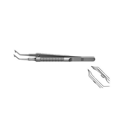 Пинцет для сгибания акриловых и силиконовых линз по Стейнерту F-7211 Фото товара Пинцет для сгибания акриловых и силиконовых линз по Стейнерту F-7211