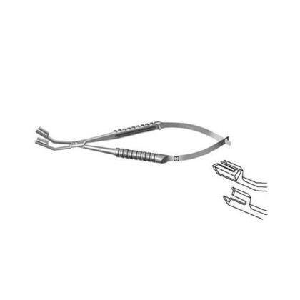 Пинцет для сгибания силиконовых линз по Коху, универсальный F-7311 Фото товара Пинцет для сгибания силиконовых линз по Коху, универсальный F-7311