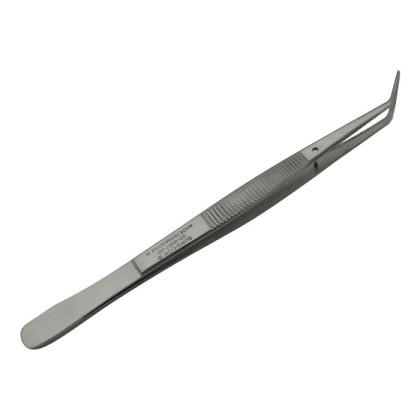 Пинцет зубной изогнутый Фото товара Пинцет зубной изогнутый