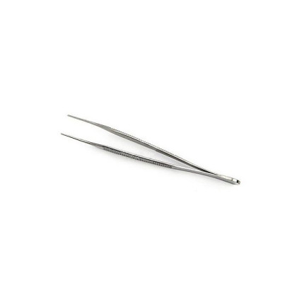 Пинцет микрохирургический анатомический деликатный, 120 мм ПТО Медтехника Фото товара Пинцет микрохирургический анатомический деликатный, 120 мм ПТО Медтехника