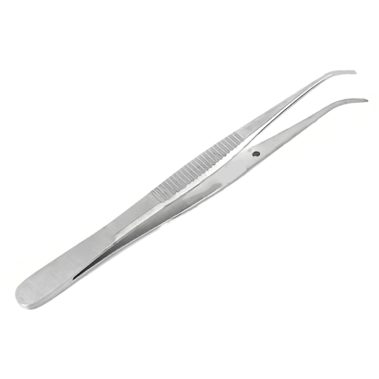 Пинцет по Graefe изогнутый 100х0,6 Sammar Фото товара Пинцет по Graefe изогнутый 100х0,6 Sammar