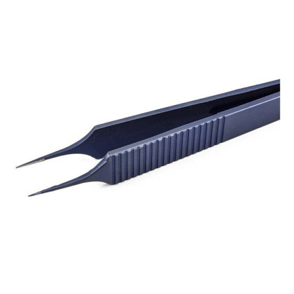 Пинцет по Адсону микрохирургический, 130 мм, плоская ручка, рабочая часть 0,3 мм, платформа 8 мм, к/в, прямой титан ПТО Медтехника Фото товара Пинцет по Адсону микрохирургический, 130 мм, плоская ручка, рабочая часть 0,3 мм, платформа 8 мм, к/в, прямой титан ПТО Медтехника