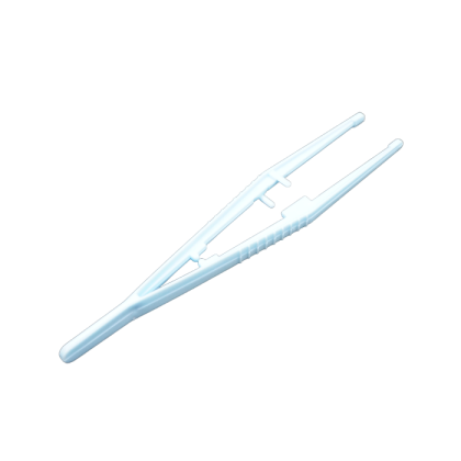 Пинцет полимерный одноразовый стерильный 150 мм в лотке Фото товара Пинцет полимерный одноразовый стерильный 150 мм в лотке