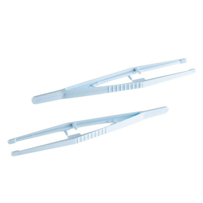 Пинцет полимерный одноразовый стерильный 150 мм Фото товара Пинцет полимерный одноразовый стерильный 150 мм