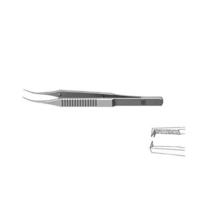 Пинцет роговичный по Бонну, изогнутый по радиусу F-1431 Фото товара Пинцет роговичный по Бонну, изогнутый по радиусу F-1431