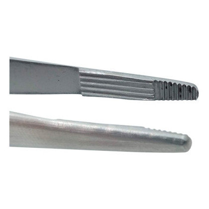 Пинцет сосудистый с двойной нарезкой ПА 150х2,0, Surgicon Фото товара Пинцет сосудистый с двойной нарезкой ПА 150х2,0, Surgicon