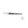 Пинцет фиксационный для трансплантации роговицы, изогнутый по радиусу F-2512 ПТО Медтехника Фото товара Пинцет фиксационный для трансплантации роговицы, изогнутый по радиусу F-2512 ПТО Медтехника