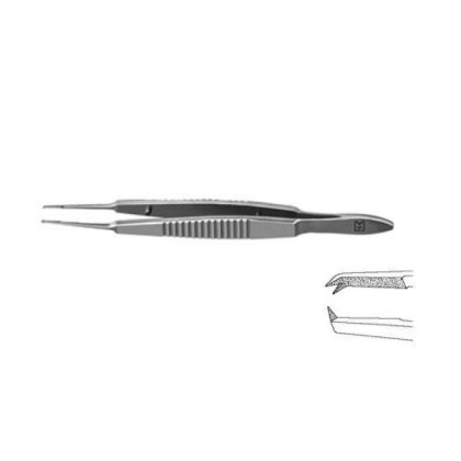 Пинцет шовный по Кастровьехо, прямой F-6112 Фото товара Пинцет шовный по Кастровьехо, прямой F-6112