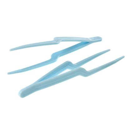 Пинцет штыкообразный полимерный одноразовый стерильный 150 мм Фото товара Пинцет штыкообразный полимерный одноразовый стерильный 150 мм