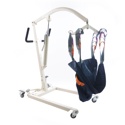 Подъемник механический передвижной реабилитационный Y404 Фото товара Подъемник механический передвижной реабилитационный Y404