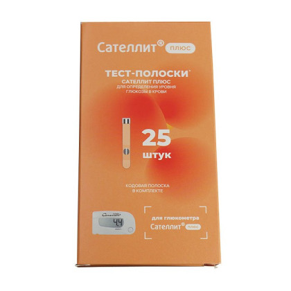 Полоска ПКГ-02.4 к экспресс-измерителю "Элта Сателлит Плюс" №25 Фото товара Полоска ПКГ-02.4 к экспресс-измерителю "Элта Сателлит Плюс" №25