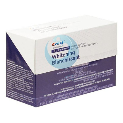 Полоски Crest Whitestrips Supreme Professional отбеливающие Procter&Gamble Фото товара Полоски Crest Whitestrips Supreme Professional отбеливающие Procter&Gamble