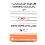 Полоски офтальмологические диагностические Fluo Strips №100 Фото товара Полоски офтальмологические диагностические Fluo Strips №100