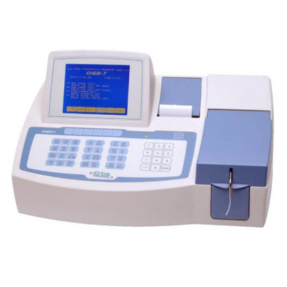Полуавтоматический биохимический анализатор Chem-7 Erba Фото товара Полуавтоматический биохимический анализатор Chem-7 Erba