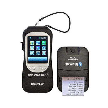 Портативный алкотестер Юпитер Фото товара Портативный алкотестер Юпитер