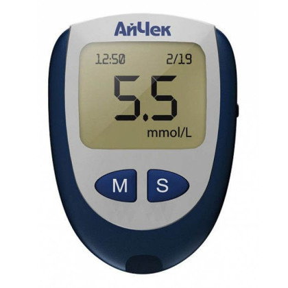 Портативный глюкометр iCheck Фото товара Портативный глюкометр iCheck