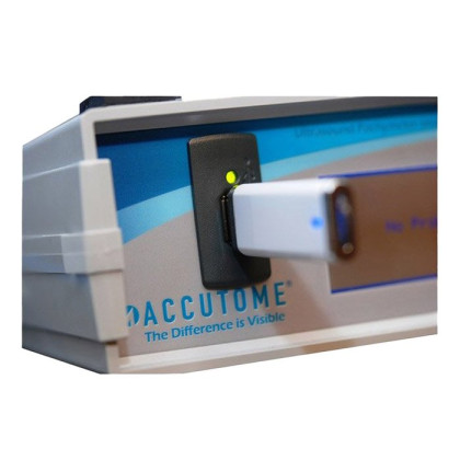 Портативный настольный пахиметр Accupach, Accutome Фото товара Портативный настольный пахиметр Accupach, Accutome