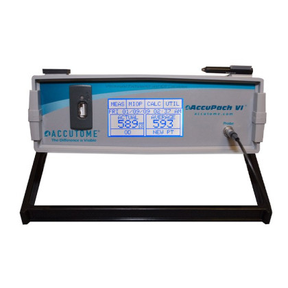 Портативный настольный пахиметр Accupach, Accutome Фото товара Портативный настольный пахиметр Accupach, Accutome