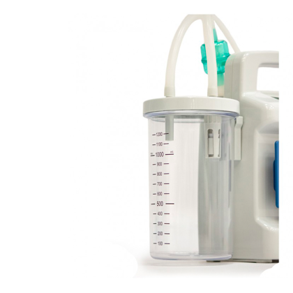 Портативный хирургический аспиратор с аккумулятором OX-200 Фото товара Портативный хирургический аспиратор с аккумулятором OX-200