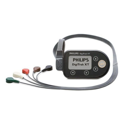 Фото товара Портативный холтеровский монитор ЭКГ DigiTraK XT с принадлежностями Philips