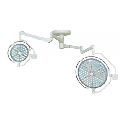 Фото товара Потолочный двухблочный светодиодный операционный светильник Паналед 160/120 (С изменением цветовой температуры), Аксима