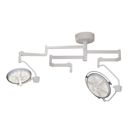 Фото товара Потолочный двухблочный светодиодный операционный светильник Паналед-160/120 с HD камерой, с кронштейном для монитора, без изменения цветовой температуры