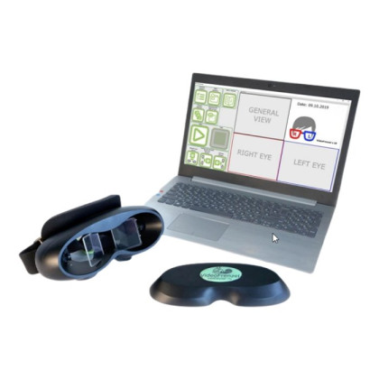 Прибор для наблюдения и записи нистагма "Видеофрензель" Фото товара Прибор для наблюдения и записи нистагма "Видеофрензель"