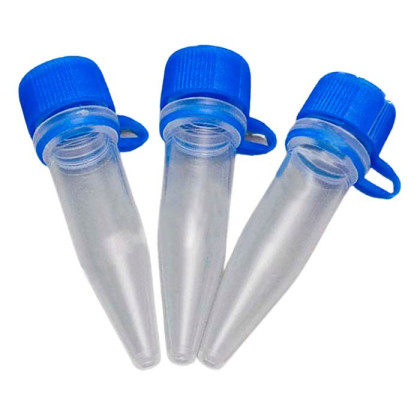 Пробирки Эппендорфа нестерильные 1,5 мл с завинчивающейся крышкой Фото товара Пробирки Эппендорфа нестерильные 1,5 мл с завинчивающейся крышкой