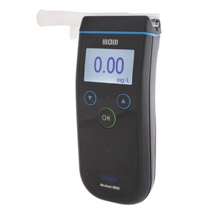 Фото товара Профессиональный прибор для определения паров этанола в выдыхаемом воздухе (алкотестер) Draeger Alcotest 6820 с подключением к ПК