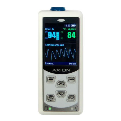 Фото товара Пульсоксиметр портативный «ПП-01» АКСИОН