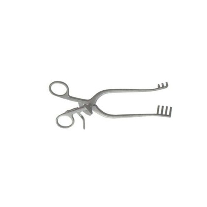 Ранорасширитель 3-х зубый с подвижным центральным зеркалом Фото товара Ранорасширитель 3-х зубый с подвижным центральным зеркалом