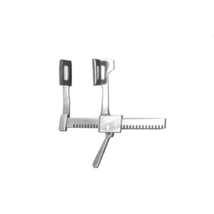 Фото товара Ранорасширитель реечный для грудной полости с расходом зеркал от 0 до 195 мм