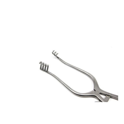 Ранорасширитель с кремальерой 3 х 4 т/к 200 мм, тупоконечный Фото товара Ранорасширитель с кремальерой 3 х 4 т/к 200 мм, тупоконечный