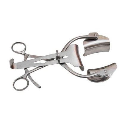 Фото товара Ранорасширитель с кремальерой 3-х створчатый 150 мм Surgiwell