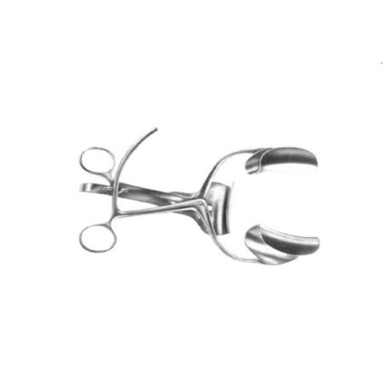 Ранорасширитель с кремальерой 3-х створчатый 150мм, ВОРСМА Фото товара Ранорасширитель с кремальерой 3-х створчатый 150мм, ВОРСМА