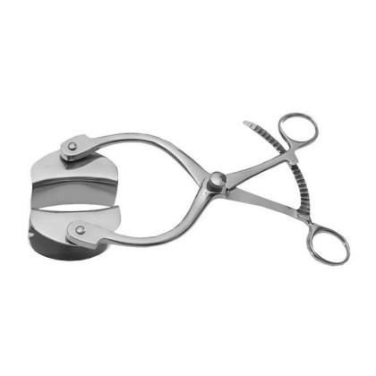 Ранорасширитель с кремальерой двустворчатый Surgiwell Фото товара Ранорасширитель с кремальерой двустворчатый Surgiwell