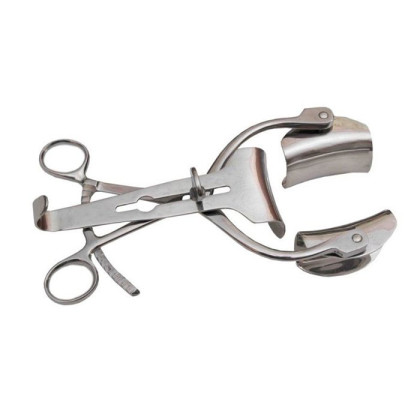 Ранорасширитель с кремальерой двустворчатый, SURGICON Фото товара Ранорасширитель с кремальерой двустворчатый, SURGICON