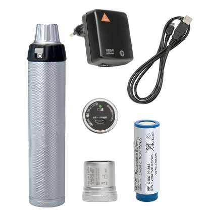 Фото товара Рукоятка перезаряжаемая BETA ТR (4USB) 3,5 V Li-ion Heine