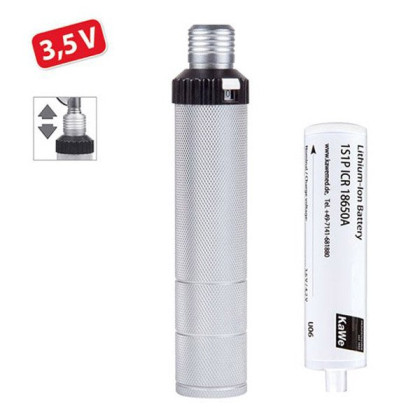 Рукоять Eurolight, подзаряжаемая от MedCharge4000 в комплекте с аккумулятором 3.5 V, KaWe Фото товара Рукоять Eurolight, подзаряжаемая от MedCharge4000 в комплекте с аккумулятором 3.5 V, KaWe