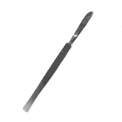 Скальпель глазной брюшистый малый СБ 130х20, Ворсма Фото товара Скальпель глазной брюшистый малый СБ 130х20, Ворсма