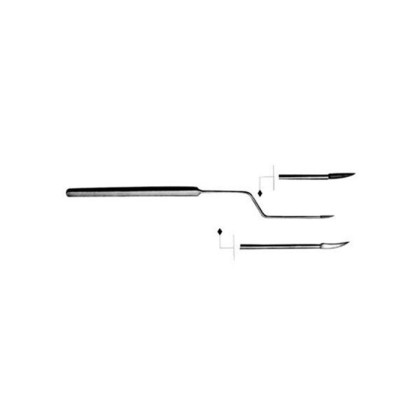 Фото товара Скальпель ушной серповидный