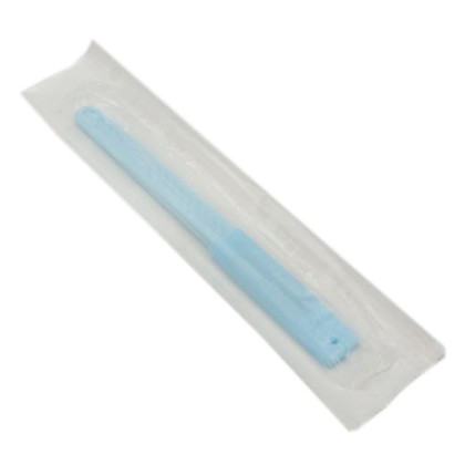 Скальпель хирургический одноразовый с пластмассовой ручкой Тип 1, лезвие серповидное №12 Фото товара Скальпель хирургический одноразовый с пластмассовой ручкой Тип 1, лезвие серповидное №12