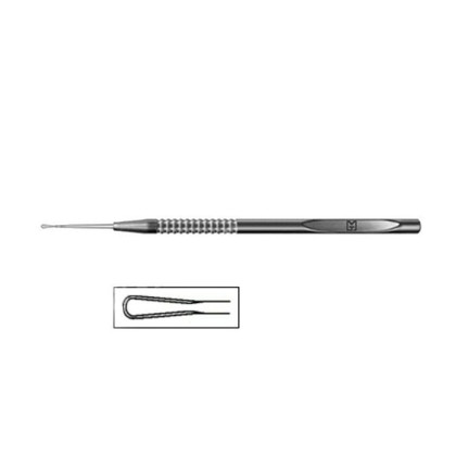 Скребок для удаления инородных тел из роговицы по Дэвису-Шоттеру, длина 123 мм ПТО Медтехника Фото товара Скребок для удаления инородных тел из роговицы по Дэвису-Шоттеру, длина 123 мм ПТО Медтехника