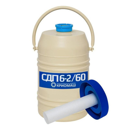 Сосуд Дьюара СДП-6-2/60 Фото товара Сосуд Дьюара СДП-6-2/60